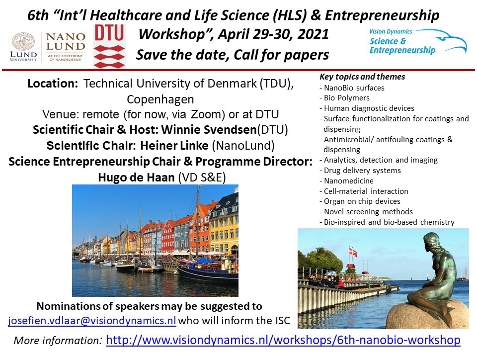 Healthcare and life science and entrepreneurship workshop
