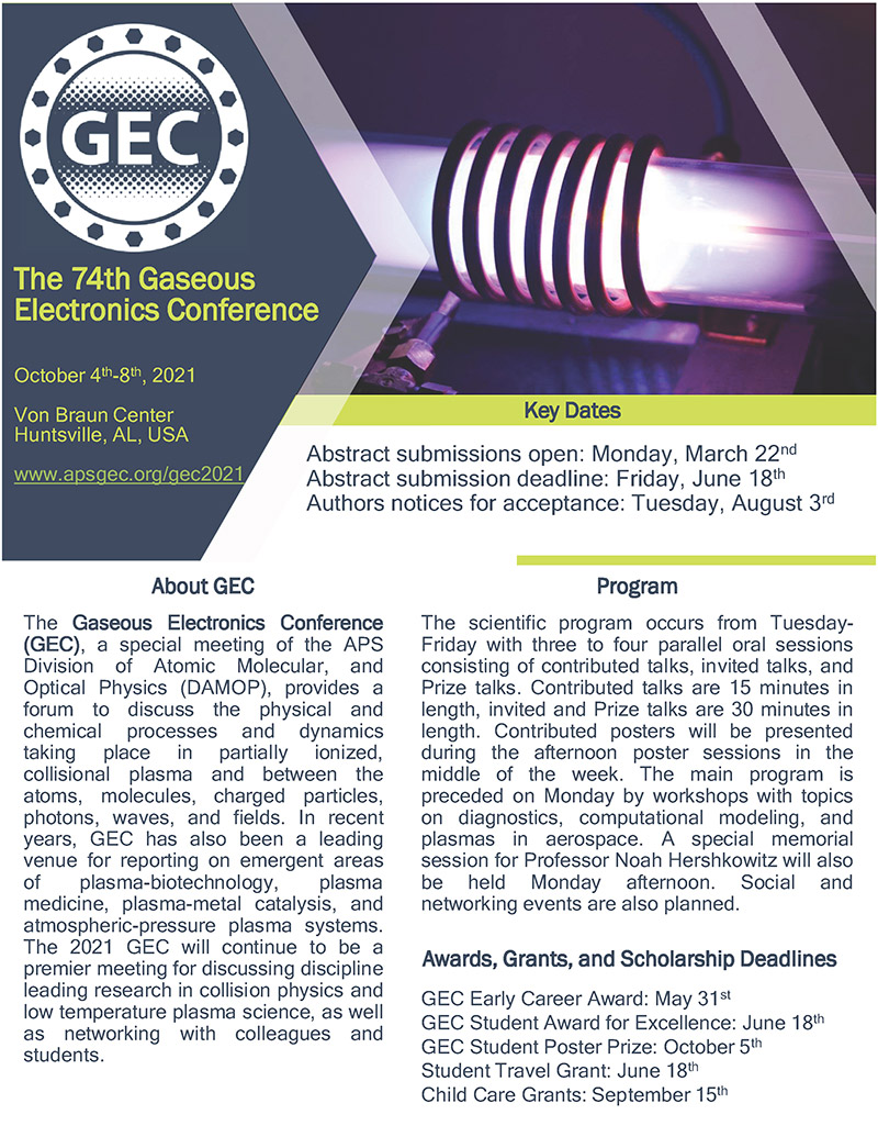 GEC 2021 flyer