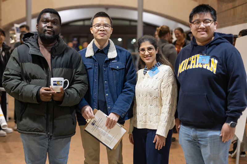 Award winner with the judges