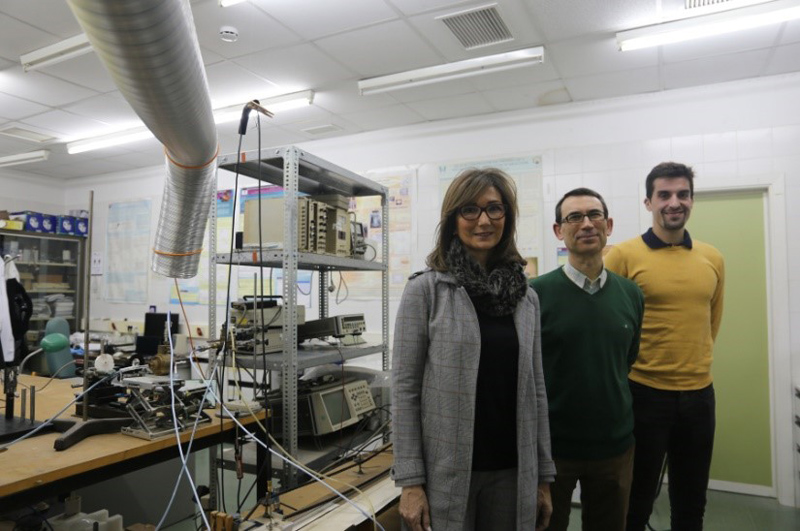 Prof. Garcia with colleagues